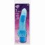Голубой водонепроницаемый вибратор JELLY JOY ROUGH RIDGES MULTISPEED VIBE - 18 см. - Голубой водонепроницаемый вибратор JELLY JOY ROUGH RIDGES MULTISPEED VIBE - 18 см.