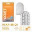 Карманный мастурбатор HEXA-BRICK - Карманный мастурбатор HEXA-BRICK