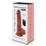 Телесный вибратор-ротатор с возвратно-поступательными движениями, нагревом и пультом ДУ - 19,5 см. - Телесный вибратор-ротатор с возвратно-поступательными движениями, нагревом и пультом ДУ - 19,5 см.