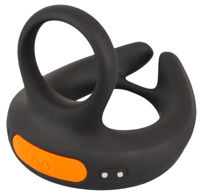 Черный вибростимулятор мошонки RC Scrotum Stimulator with Vibration Длина: 9.4 см. Вибратор для мошонки с пультом дистанционного управления. Растягивающееся кольцо для пениса и мошонки. 10 режимов вибрации. Практичный пульт дистанционного управления - радиус действия 8 м. Шелковисто-мягкий силикон. Перезаряжаемый - в комплекте USB-кабель для зарядки. Диаметр кольца для пениса - 3,4 см, для мошонки - 4,6 см. Страна: Китай. Материал: силикон. Батарейки: встроенный аккумулятор.