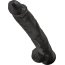Чёрный фаллоимитатор-гигант 14 Cock with Balls - 37,5 см. - Чёрный фаллоимитатор-гигант 14 Cock with Balls - 37,5 см.