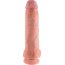 Реалистичный фаллоимитатор на присоске - 28 см. - Реалистичный фаллоимитатор на присоске - 28 см.