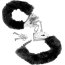 Меховые чёрные наручники Beginner s Furry Cuffs - Меховые чёрные наручники Beginner s Furry Cuffs