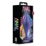 Фиолетовая анальная пробка с кристаллом-сердцем Matrix Wavy Bling Plug - 11,4 см. - Фиолетовая анальная пробка с кристаллом-сердцем Matrix Wavy Bling Plug - 11,4 см.