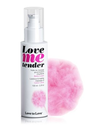 Съедобное согревающее массажное масло Love Me Tender Cotton Candy с ароматом сладкой ваты - 100 мл. Хотите усилить возбуждение? Гурманы будут в восторге от этого масла с пьянящим вкусом и ароматом сладкой ваты. Это лакомое разогревающее массажное масло усиливает ласки и дарит чувственное наслаждение. Нанесите порцию масла на ту область тела, которую хотите разогреть и доставить удовольствие. Подуйте, чтобы вызвать желание и возбудить чувства партнера. Массируйте, целуйте, облизывайте, как хотите, для жарких ощущений от прикосновения тела к телу с восхитительным ароматом Love me Tender! Не использовать вагинально. При попадании в глаза промойте водой. В случае возникновения аллергической реакции прекратите использование. Хранить вдали от света и тепла. Glycerin, Propylene Glycol, Aroma, Sodium Saccharin. Страна: Франция. Объем: 100 мл.
