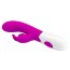 Лиловый вибромассажёр-кролик Cerberus - 21 см. - Лиловый вибромассажёр-кролик Cerberus - 21 см.