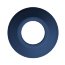 Синяя анальная пробка с открытым каналом - 8,7 см. - Синяя анальная пробка с открытым каналом - 8,7 см.