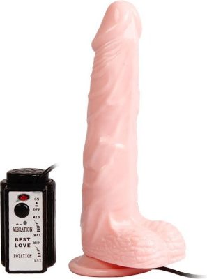 Вибратор-ротатор с функцией нагрева Fiery Dong - 20,4 см. Длина: 20.4 см. Диаметр: 3.5 см. Реалистичный вибратор-ротатор с функцией подогрева до 48 градусов Цельсия. Это отличное сочетание для чудесных и незабываемых минут наслаждения! Тело вибратора подарит вам фантастические впечатления, которые невозможно получить при настоящем акте любви. А несколько уровней вибрации позволят вам снова и снова экспериментировать с собственными сексуальными ощущениями, открывая новые грани удовольствия. Рабочая длина - 16,2 см. Страна: Китай. Материал: поливинилхлорид (ПВХ, PVC). Батарейки: 4 шт., тип AA.