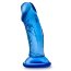 Синий анальный фаллоимитатор Sweet N Small 4 Inch Dildo with Suction Cup - 11,4 см. - Синий анальный фаллоимитатор Sweet N Small 4 Inch Dildo with Suction Cup - 11,4 см.