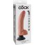 Телесный виброфаллос со съемной присоской 9 Vibrating Cock with Balls - 22,9 см. - Телесный виброфаллос со съемной присоской 9 Vibrating Cock with Balls - 22,9 см.
