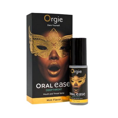 Оральный спрей Oral Ease Deepthroat - 15 мл. Orgie Oral Ease Deepthroat — спрей для для орального секса. Меньше дискомфорта — больше удовольствия. Oral Ease — это спрей с мятным вкусом, созданный специально для оральных ласк, в том числе deepthroat. Формула без анестетиков мягко снижает чувствительность и помогает контролировать рвотный рефлекс, обеспечивая комфорт и уверенность во время близости. Облегчает глубокое проникновение во время орального секса. Снижает дискомфорт и чувствительность в области горла. Освежающий мятный вкус. Без анестетиков — ощущение сохраняется, но становится мягче. Идеально подходит для начинающих и опытных. По шкале интенсивности: 4 из 10 — деликатное воздействие без онемения. Распылите 2–3 раза в ротовую и горловую полость за несколько минут до оральной стимуляции. Подождите, пока средство начнёт действовать. При необходимости можно повторно нанести. Aqua, Propylene Glycol, Glycerin, PEG-40 Hydrogenated Castor Oil, Sodium Benzoate, Menthol, Spilanthes Acmella Flower Extract, Sodium Saccharin, Beta-Caryophyllene. Страна: Португалия. Объем: 15 мл.