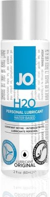Нейтральный лубрикант на водной основе JO Personal Lubricant H2O - 60 мл. Классический лубрикант JO Personal Lubricant H2O на водной основе. Все ингредиенты высшего качества. Максимально комфортная текстура для идеального, длительного гладкого скольжения без липкости и скатывания. Самый качественный лубрикант на рынке. Рекомендуется во всем мире врачами и фармацевтами. Лубрикант совместим со всеми материалами игрушек, изделиями из латекса и легко смывается водой. Глицерин растительного происхождения в составе. Предупреждение: cкользкий на поверхностях. Небольшое количество персонального лубриканта нанесите на интимные участки. Для использования с презервативом нанесите на наружную сторону презерватива. глицерин, вода, натрий карбоксиметилцеллюлоза, метилпарабен, пропилпарабен. Страна: США. Объем: 60 мл.