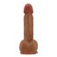 Темно-бежевый реалистичный фаллоимитатор с присоской Bahamut - 21,8 см. - Темно-бежевый реалистичный фаллоимитатор с присоской Bahamut - 21,8 см.