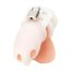 Белая клетка для пениса Silicone Small 2 in Cock Cage With Ball Divider - Белая клетка для пениса Silicone Small 2 in Cock Cage With Ball Divider