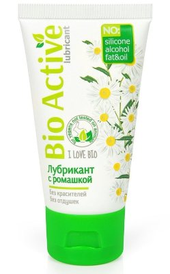 Гель-лубрикант на водной основе Bio Active - 50 гр. Нежный гель-лубрикант Bio Active на водной основе – это бережный уход за половыми органами, великолепное увлажнение и восхитительное чувство комфорта во время интимной близости! В состав Bio Active входят натуральные ингредиенты. Д-пантенол обладает глубоким увлажняющим действием, устраняет сухость кожи и слизистых, придаёт тканям мягкость и эластичность. Благодаря своим регенерирующим свойствам ускоряет восстановление барьерных свойств кожи и слизистых, нормализует клеточный метаболизм. Экстракт ромашки успокаивает раздражённую слизистую, оказывает антибактериальное и противовоспалительное действие. Bio Active не имеет цвета и запаха, поэтому подходит даже тем, кто предпочитает интимные средства без каких-либо ароматов. Легко смывается водой. Страна: Россия. Объем: 50 гр.