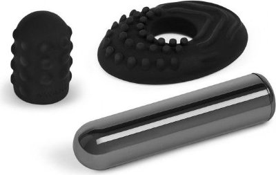 Черная вибропулька Le Wand Bullet с 2 нежными насадками Длина: 7.9 см. Диаметр: 2.3 см. Le Wand Bullet идеально подходит для начинающих. Эта приятная и небольшая пуля обладает хорошей мощностью, несмотря на размер. 11 режимов вибрации и 4 уровня интенсивности докажут вам, что здесь размер не имеет значения. Элегантный и простой в использовании гаджет легко управляется одним нажатием в нижней части корпуса - уровни и режимы вибрации управляются одной кнопкой. Также он полностью выполнен из безопасного металла, поэтому вы можете погружать его в воду до 30 минут. Поставляется в комплекте с двумя съемными текстурированными силиконовыми насадками, которые усилят ваши ощущения и позволят использовать пулю для внешней и внутренней стимуляции. Заряжается с помощью магнитной зарядки. В наборе есть бархатная сумочка, которая позволяет взять игрушку с собой. Очень тихий мотор и возможность заблокировать игрушку в путешествии. Время работы - 1 час. Страна: США. Материал: металл, силикон. Батарейки: встроенный аккумулятор.