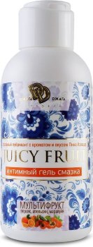 Интимный гель на водной основе JUICY FRUIT с ароматом фруктов - 100 мл.