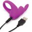 Фиолетовое эрекционное виброкольцо Happy Rabbit Rechargeable Rabbit Cock Ring - Фиолетовое эрекционное виброкольцо Happy Rabbit Rechargeable Rabbit Cock Ring