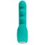 Зеленый вибратор SYLORA Unique Beads Vibrator - 17 см. - Зеленый вибратор SYLORA Unique Beads Vibrator - 17 см.