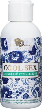 Интимная гель-смазка COOL SEX с легким пролонгирующим эффектом - 100 мл.