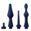 Набор из 3 универсальных насадок для анального душа Universal 3 Piece Silicone Enema Attachment Set - Набор из 3 универсальных насадок для анального душа Universal 3 Piece Silicone Enema Attachment Set