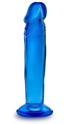 Синий анальный фаллоимитатор Sweet N Small 6 Inch Dildo With Suction Cup - 16,5 см. Длина: 16.5 см. Диаметр: 3.8 см. Синий анальный фаллоимитатор Sweet N Small 6 Inch Dildo With Suction Cup. В основании присоска для фиксации на плоскости. Рабочая длина - 15,2 см. Страна: Китай. Материал: поливинилхлорид (ПВХ, PVC).