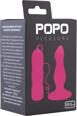 Розовая вибровтулка с 5 режимами вибрации POPO Pleasure - 10,5 см. Длина: 10.5 см. Диаметр: 3.1 см. Вибровтулка, выполненная из материала силикон, 5 режимов вибрации. Страна: Китай. Материал: термопластичный эластомер (TPE). Батарейки: 2 шт., тип AAA.