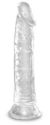 Прозрачный фаллоимитатор 8 Inch Dildo - 21,8 см. Длина: 21.8 см. Диаметр: 4.6 см. Прозрачный фаллоимитатор 8 Inch Dildo. В основании мощная присоска для фиксации на плоскости. Рабочая длина - 19,7 см. Страна: Китай. Материал: термопластичный эластомер (TPE).