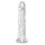 Прозрачный фаллоимитатор 8 Inch Dildo - 21,8 см. - Прозрачный фаллоимитатор 8 Inch Dildo - 21,8 см.