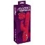 Красный вибратор-кролик с 3 подвижными кольцами Rabbit Vibrator with 3 Moving Rings - 23,7 см. - Красный вибратор-кролик с 3 подвижными кольцами Rabbit Vibrator with 3 Moving Rings - 23,7 см.