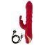 Красный вибратор-кролик с 3 подвижными кольцами Rabbit Vibrator with 3 Moving Rings - 23,7 см. - Красный вибратор-кролик с 3 подвижными кольцами Rabbit Vibrator with 3 Moving Rings - 23,7 см.