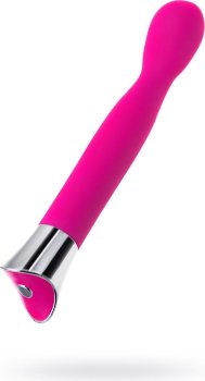 Розовый стимулятор для точки G с гибкой головкой GAELL - 21,6 см.