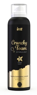 Пенка для массажа Crunchy Foam Stimulant Vanilla - 100 мл. Пена с шипучим и увлажняющим эффектом, способная сделать ваш массаж очень соблазнительным. Аромат ванили пробуждает ваши чувства, делая кожу мягкой и шелковистой. Когда мелкие частицы, присутствующие в пене, соприкасаются с руками и телом, это вызывает захватывающие ощущения, поскольку активирует микроциркуляцию. Ethanol, Butane, Isobutane, Propane. Страна: Португалия. Объем: 100 мл.