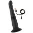 Черный вибратор с поступательными движениями G and P-Spot Thrusting Vibrator - 23 см. - Черный вибратор с поступательными движениями G and P-Spot Thrusting Vibrator - 23 см.