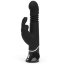 Черный хай-тек вибратор Greedy Girl Thrusting Rabbit Vibrator - 22,8 см. - Черный хай-тек вибратор Greedy Girl Thrusting Rabbit Vibrator - 22,8 см.