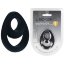 Черное эрекционное кольцо Double Ergo Silicone Cockring - Черное эрекционное кольцо Double Ergo Silicone Cockring