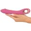 Розовый тонкий вибратор для точки G Slim G-Spot Rose - 21,4 см. - Розовый тонкий вибратор для точки G Slim G-Spot Rose - 21,4 см.