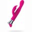 Розовый вибратор с клиторальным стимулятором и гибкой головкой LOLY - 21,6 см. - Розовый вибратор с клиторальным стимулятором и гибкой головкой LOLY - 21,6 см.