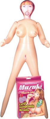 Надувная секс-кукла Muzuki Cherry Ripe Длина: 16 см. Надувная секс-кукла Muzuki Cherry Ripe. 3 любовных отверстия. Страна: Китай. Материал: поливинилхлорид (ПВХ, PVC).