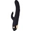 Чёрный вибратор WANAME Thunder с клиторальным отростком - 24,2 см. - Чёрный вибратор WANAME Thunder с клиторальным отростком - 24,2 см.