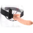 Телесный полый страпон с вибрацией 8 Vibrating Hollow Strap-On - 20,5 см. - Телесный полый страпон с вибрацией 8 Vibrating Hollow Strap-On - 20,5 см.