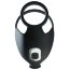 Черная вибронасадка для эрекции и стимуляции мошонки Cock ring with RC ball massager - Черная вибронасадка для эрекции и стимуляции мошонки Cock ring with RC ball massager