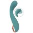 Бирюзовый вибратор для точки G The Magician G-Spot Vibrator - 19 см. - Бирюзовый вибратор для точки G The Magician G-Spot Vibrator - 19 см.