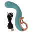 Бирюзовый вибратор для точки G The Magician G-Spot Vibrator - 19 см. - Бирюзовый вибратор для точки G The Magician G-Spot Vibrator - 19 см.