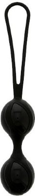 Чёрные вагинальные шарики GOOD VIBES THE PERFECT BALLS Длина: 18 см. Диаметр: 3.2 см. Чёрные вагинальные шарики GOOD VIBES THE PERFECT BALLS. Страна: Китай. Материал: силикон.