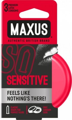 Ультратонкие презервативы в железном кейсе MAXUS Sensitive - 3 шт. Английские презервативы с уникальным дизайном! Круглый и стильный кейс яркого цвета легко открывается и закрывается - чтобы вы всегда были уверены, что презерватив цел и невредим. MAXUS Ultra Thin - коллекция ультратонких презервативов, которые подарят реалистичные ощущения и не снизят чувствительность в самый важный момент! Презервативы изготовлены из ультра мягкого латекса с обильной смазкой для максимального удовольствия. Металлический кейс в подарок к каждой упаковке позволит сделать хранение более удобным. Номинальная ширина - 53+/-2 мм. Толщина стенки - 0,05-0,06 мм. В упаковке - 3 шт. - Регистрационное удостоверение РФ: РЗН 2023/20050 - Дата регистрации медицинского изделия: 05.02.2024 г. - Срок действия регистрационного удостоверения: бессрочно - Представитель изготовителя медицинского изделия: ООО «СПЕКТРУМ», 105066, Россия, Москва, вн.тер.г. муниципальный округ Басманный, ул. Нижняя Красносельская, д. 35, стр. 64, помещ. 3Н/6 - Номер модели: 9003671. Страна: Гонконг. Материал: латекс. Объем: 3 шт.