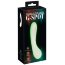 Люминесцентный вибратор для точки G Glow in the dark G-Spot - 17,9 см. - Люминесцентный вибратор для точки G Glow in the dark G-Spot - 17,9 см.