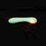 Люминесцентный вибратор для точки G Glow in the dark G-Spot - 17,9 см. - Люминесцентный вибратор для точки G Glow in the dark G-Spot - 17,9 см.