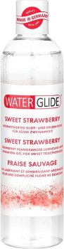 Лубрикант на водной основе с ароматом клубники SWEET STRAWBERRY - 300 мл.