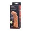 Телесная закрытая насадка с шершавой головкой Cock Sleeve Size S - 13,8 см. - Телесная закрытая насадка с шершавой головкой Cock Sleeve Size S - 13,8 см.